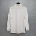 Real Madrid 11/12 Home White Long Sleeve Soccer Jersey